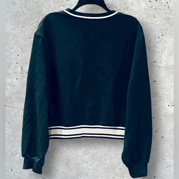 NWT PINK VS Ivy Fleece Front Zip Cardigan - Picture 6 of 12